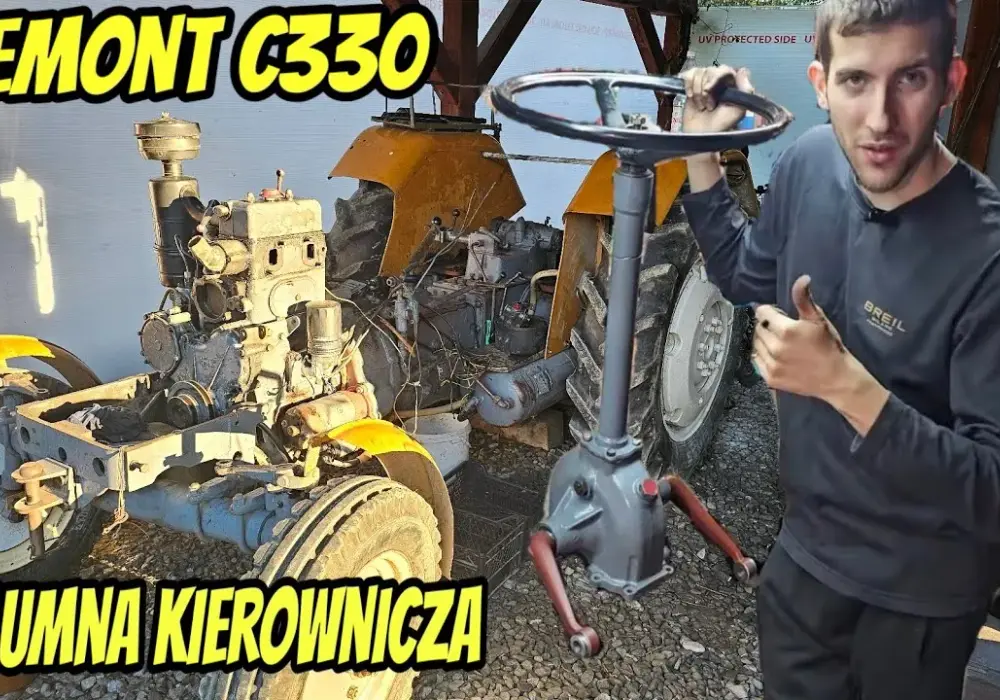 Oto 5 pułapek czyhających na kolumnę kierowniczą ciągnika C 330