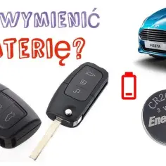 Jak łatwo wymienić baterię w kluczyku samochodu Ford?