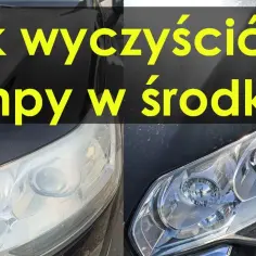 Jak wyczyścić lampy w samochodzie od środka, by poprawić widoczność
