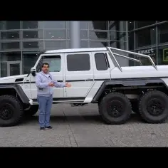 Mercedes G klasa 6x6 – wyjątkowy SUV, który zaskakuje możliwościami