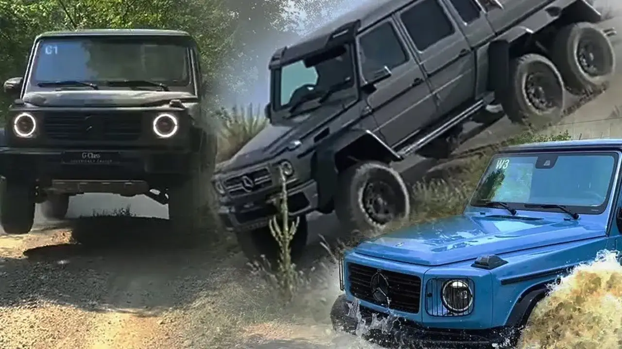 Zdjęcie Mercedes G klasa 6x6 &ndash; wyjątkowy SUV, kt&oacute;ry zaskakuje możliwościami